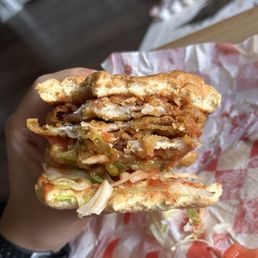 Pork tenderloin sandwich Pork tenderloin sandwich
