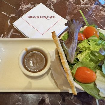 Grand Lux Cafe - House Green Salad - New American Near Me - Houston, Texas Grand Lux Cafe - House Green Salad - New American Near Me - Houston, Texas