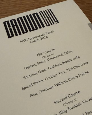 Menu photo 4 Crown Shy New York, NY Menu photo 4 Crown Shy New York, NY