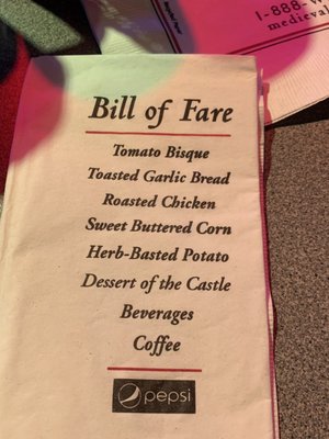 Menu photo 6 Medieval Times Dinner & Tournament Myrtle Beach, SC Menu photo 6 Medieval Times Dinner & Tournament Myrtle Beach, SC