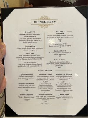Menu photo 3 West Coast Cafe San Bruno, CA