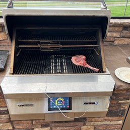 My built in grill