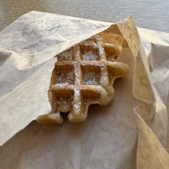 Black Velvet Coffee - Waffle with powdered sugar - Coffee & Tea Near Me - Mammoth Lakes, California Black Velvet Coffee - Waffle with powdered sugar - Coffee & Tea Near Me - Mammoth Lakes, California