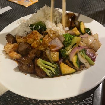 Sweet Mandarin - Hibachi Chicken & Shrimp for 2 - Sushi Bars Near Me - Glen Cove, New York Sweet Mandarin - Hibachi Chicken & Shrimp for 2 - Sushi Bars Near Me - Glen Cove, New York