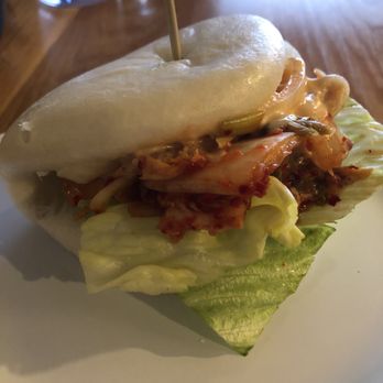 Maru Ramen - Kimchi bao. Slab lettuce oddly works - Ramen Near Me - Ithaca, New York Maru Ramen - Kimchi bao. Slab lettuce oddly works - Ramen Near Me - Ithaca, New York