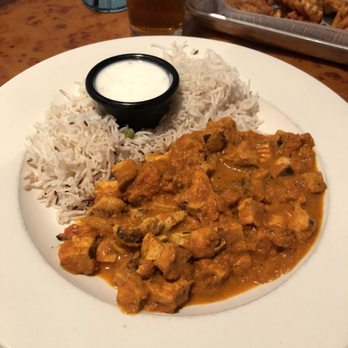 Nosh & Bevvy - Chicken Tikka Masala. The jasmine rice was SOOOO good - Gastropubs Near Me - Austin, Texas Nosh & Bevvy - Chicken Tikka Masala. The jasmine rice was SOOOO good - Gastropubs Near Me - Austin, Texas
