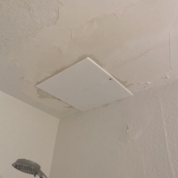 Reserve At Cadillac - Leaky ceiling (note the leaking around the previous THREE patchings) - Apartments Near Me - Sacramento, California Reserve At Cadillac - Leaky ceiling (note the leaking around the previous THREE patchings) - Apartments Near Me - Sacramento, California