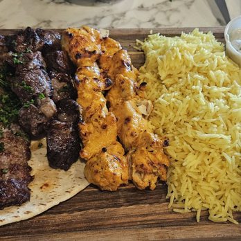 Lemon Restaurant and Lounge - Kebab platter - Mediterranean Near Me - Phoenix, Arizona