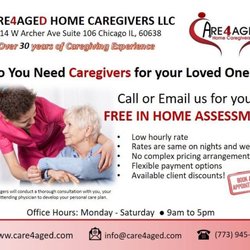 Care4Aged Home Caregivers - Need Caregivers? Give us a call for your free in home consultation! (773) 945-1818