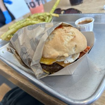 Gotts Roadside - Kimchi Burger gluten free bun - Burgers Near Me - Napa, California Gotts Roadside - Kimchi Burger gluten free bun - Burgers Near Me - Napa, California