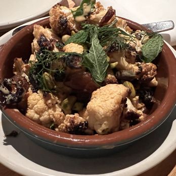True Food Kitchen - Charred Cauliflower (Veg, Gluten Free) - Vegetarian Near Me - Pasadena, California True Food Kitchen - Charred Cauliflower (Veg, Gluten Free) - Vegetarian Near Me - Pasadena, California