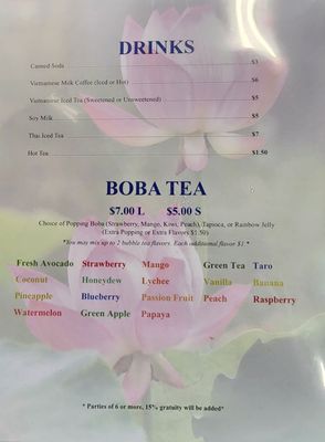 Menu photo 1 4 Sisters Bremerton, WA