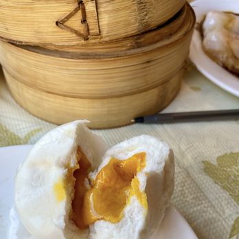 Hei La Moon - Molten salted egg yolk bun - Dim Sum Near Me - Boston, Massachusetts