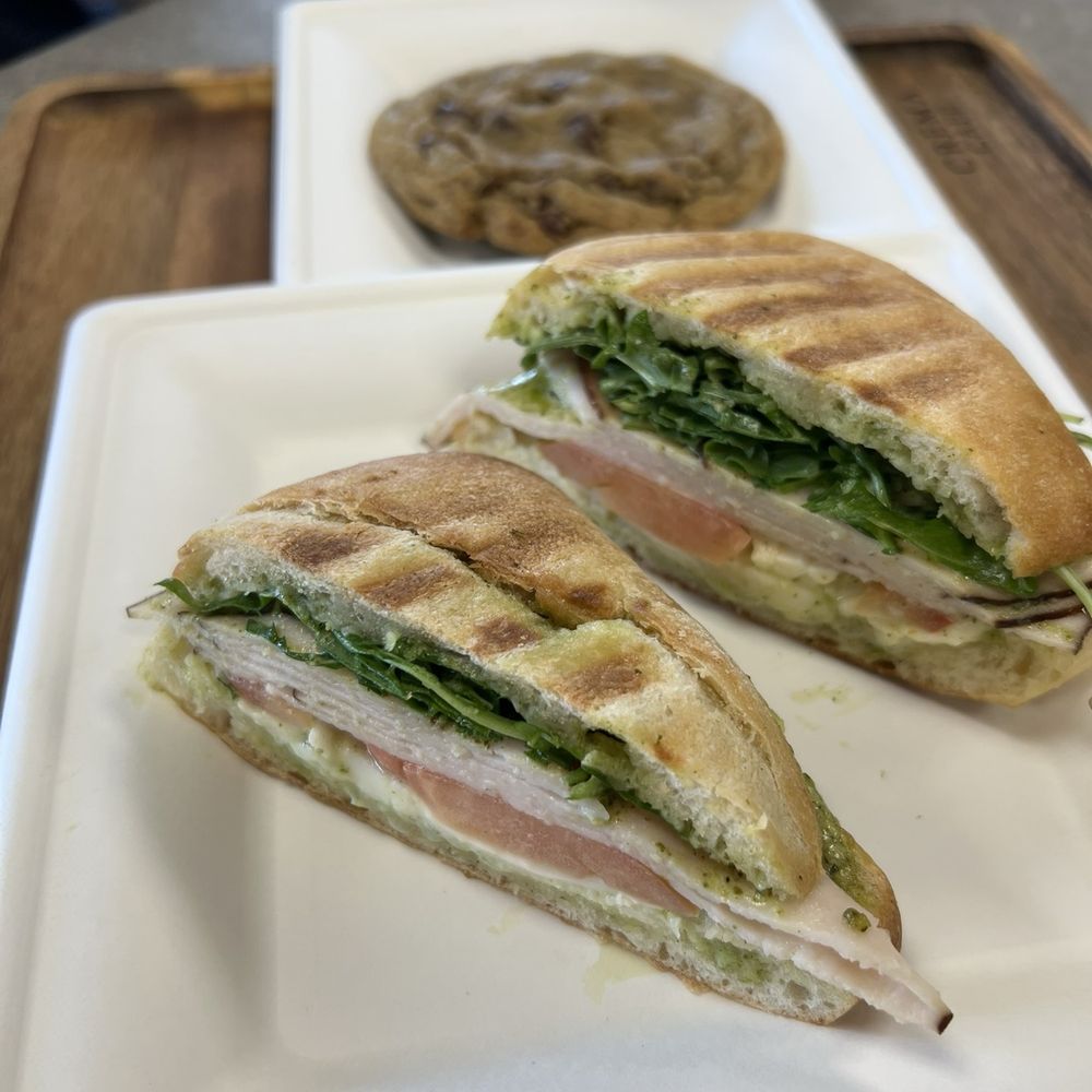 Crema Cafe - Pesto turkey sandwich - Cafes Near Me - Bakersfield, California