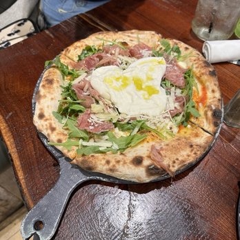 Farmer's Table - Prosciutto Burrata Pizza - New American Near Me - La Mesa, California