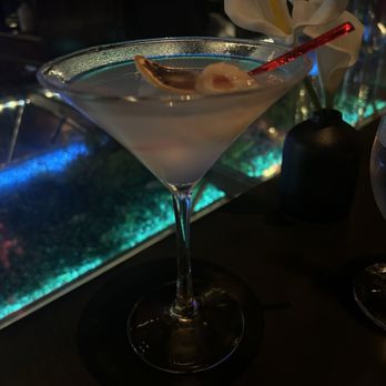 AnQi Bistro - Oh my Lychee martini - Asian Fusion Near Me - Costa Mesa, California