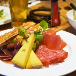 Edelwyss Bistro & Bar at the Swiss Club - Charcuterie plate to share or enjoy all by yourself!