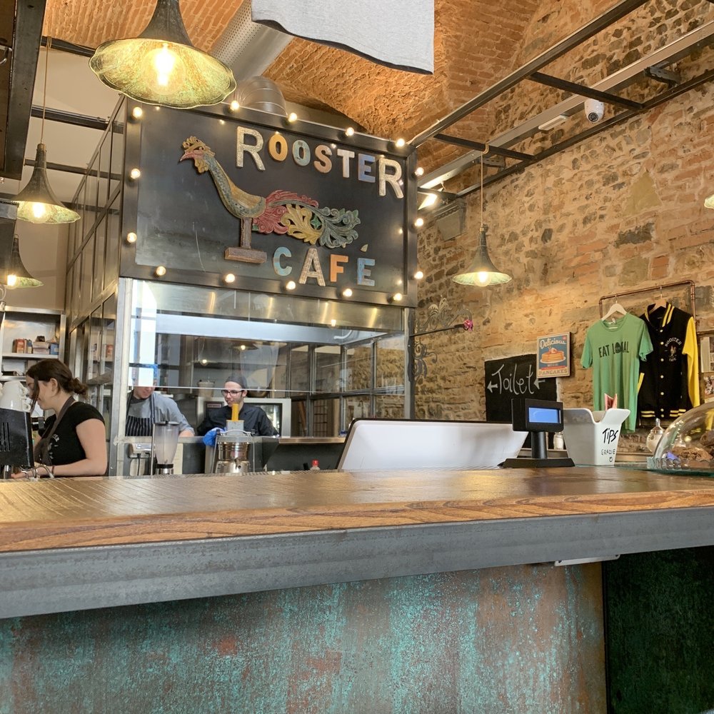 Rooster Cafè - Bar area, that's the kind waiter! - Breakfast & Brunch Near Me - Florence, FI Rooster Cafè - Bar area, that's the kind waiter! - Breakfast & Brunch Near Me - Florence, FI