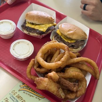 The Friendly Kearny Mesa - OG burgers w/ onion rings and ranch - Burgers Near Me - San Diego, California