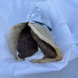 The Greek - Beef Kebab Pita