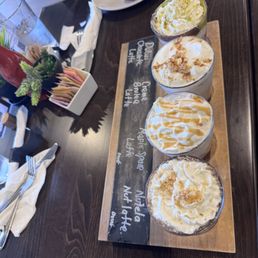 Crafted coffee Latte Flight