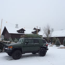 Moody Tree Farm - Matt tied the tree to the car so fast by the time I paid it was done!