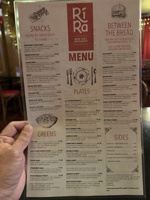 Menu photo 7 Rí Rá Irish Pub Las Vegas, NV