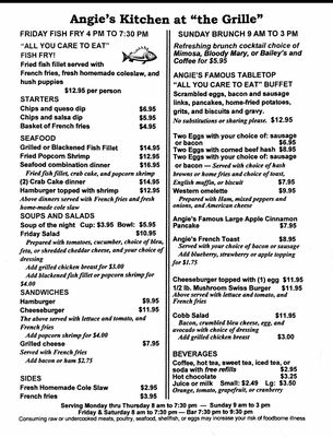Menu photo 1 Tavern on the Green Auburndale, FL Menu photo 1 Tavern on the Green Auburndale, FL