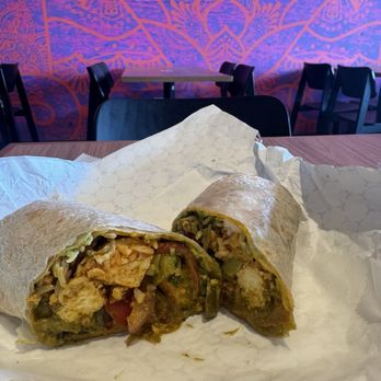 Bombay Eats - Bombay-rito with paneer - Indian Near Me - Naperville, Illinois Bombay Eats - Bombay-rito with paneer - Indian Near Me - Naperville, Illinois