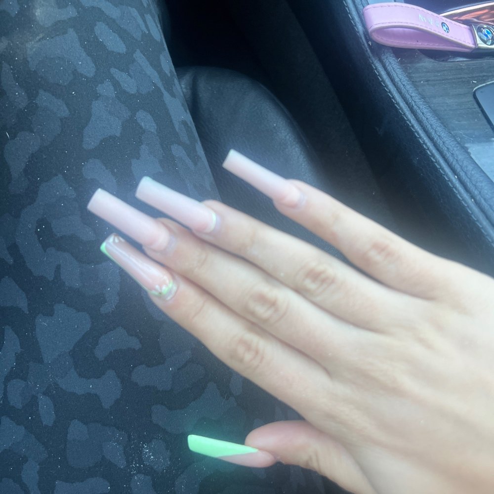 Pretty Nails - Avoid the place!! They didn't even want to do my nails. They filed them half down - Day Spas Near Me - Redlands, California