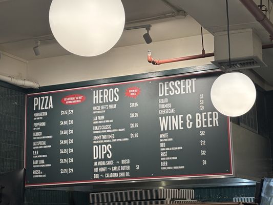 Menu photo 2 Jax Pizza Joint Queens, NY Menu photo 2 Jax Pizza Joint Queens, NY