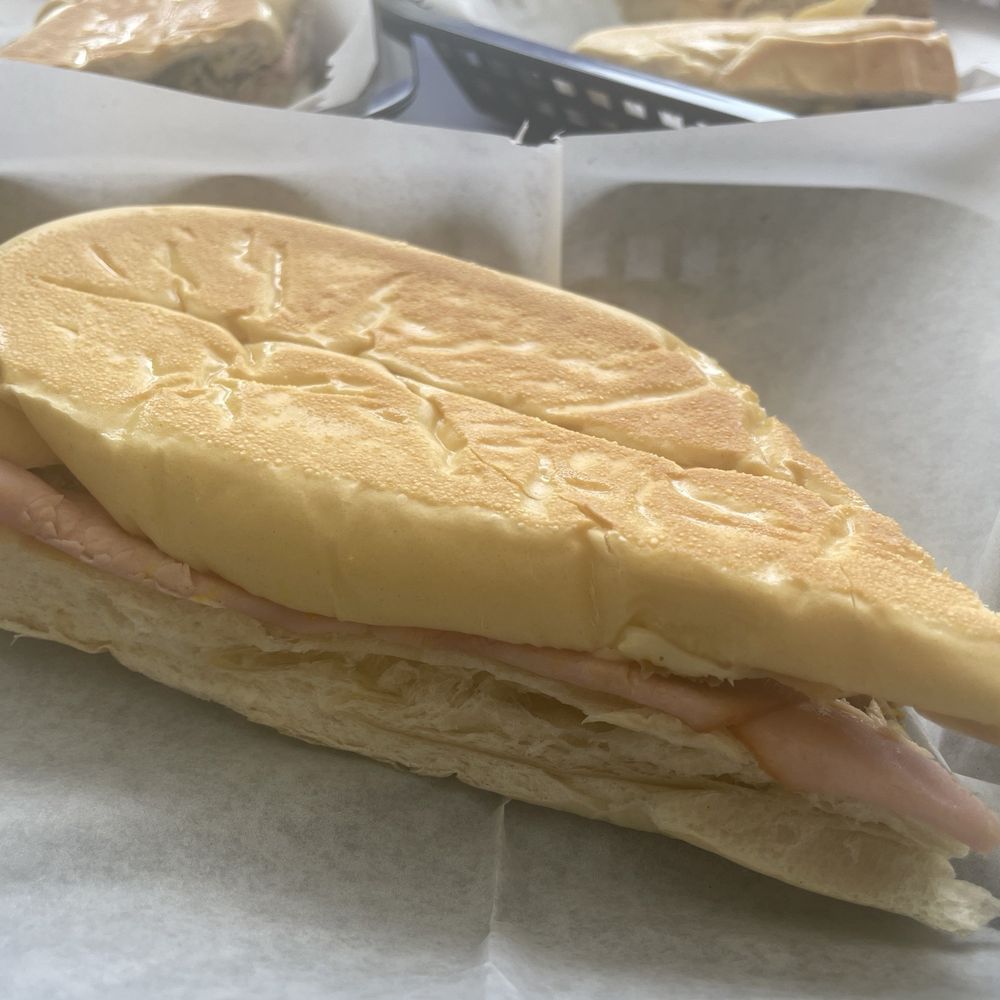 Cuban sandwich - a half Cuban sandwich - a half