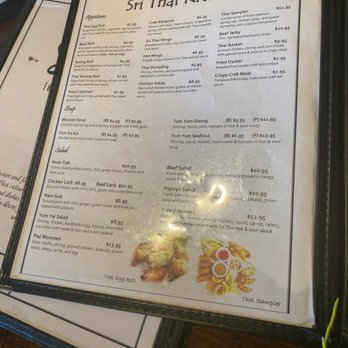 SriThai  Thai Kitchen & Sushi Bar - Duluth - Lunch menu appetizers - Japanese Near Me - Duluth, Georgia