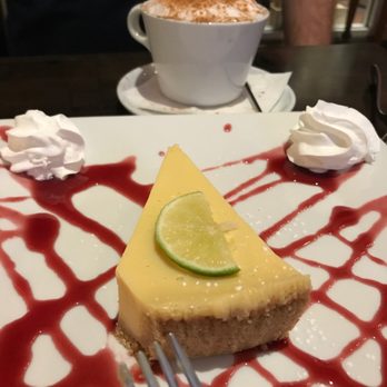 Boheme Bistro - Key lime pie and decaf cap - Mediterranean Near Me - Delray Beach, Florida Boheme Bistro - Key lime pie and decaf cap - Mediterranean Near Me - Delray Beach, Florida