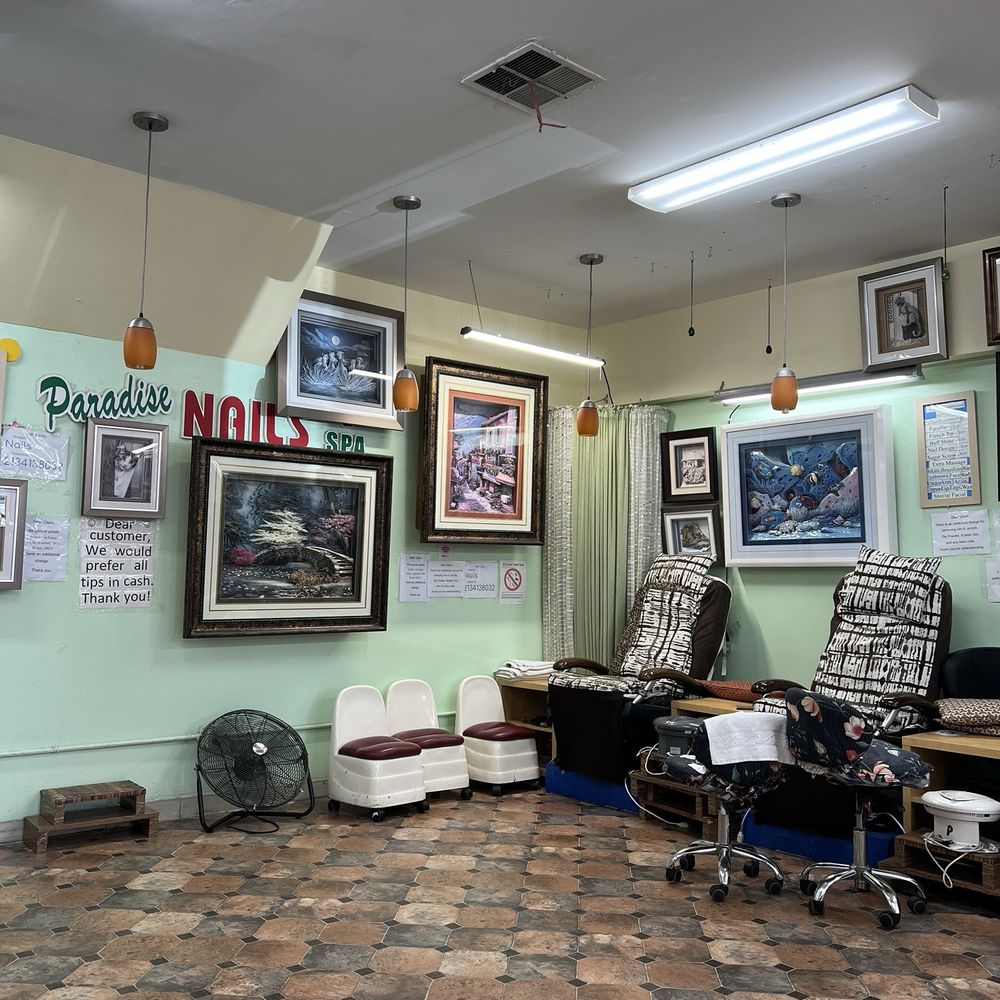Paradise Nails & Spa - The owner makes all of the art in her nail salon so talented - Nail Salons Near Me - Los Angeles, California
