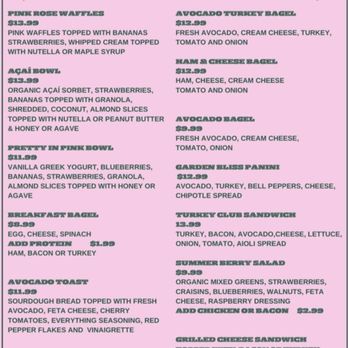 Pink Rose Cafe - The Menu - Coffee & Tea Near Me - La Mesa, California Pink Rose Cafe - The Menu - Coffee & Tea Near Me - La Mesa, California
