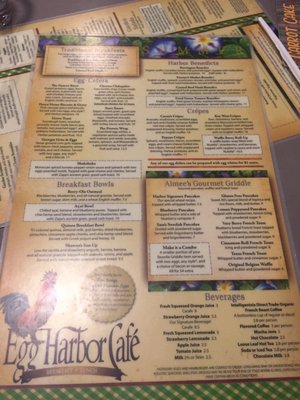 Menu photo 8 Egg Harbor Café Hinsdale, IL
