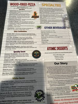 Menu photo 2 Atomic Ale Brewpub & Eatery Richland, WA