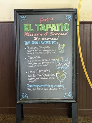 Menu photo 1 Jorge's El Tapatio Tracy, CA Menu photo 1 Jorge's El Tapatio Tracy, CA