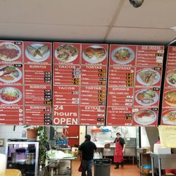 Rodolfos Mexican Grill - Menu