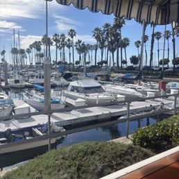 View from large private dining room.