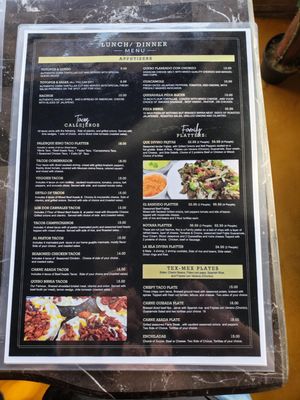 Menu photo 1 Que Divino Cocina Austin, TX
