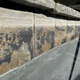 Before - a lot of calcium build up Before - a lot of calcium build up