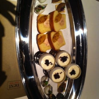 Next - Hor D'ourves... the truffle egg creaminess was my favorite! - New American Near Me - Chicago, Illinois