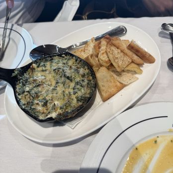 King Steak - Spinach artichoke dip - Steakhouses Near Me - Houston, Texas