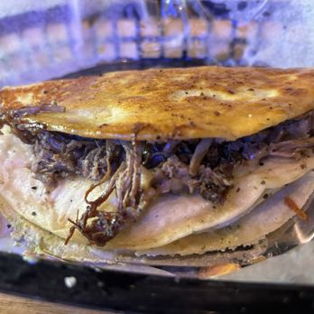 El Mero Taco - Brisket Quesadilla - Mexican Near Me - Memphis, Tennessee El Mero Taco - Brisket Quesadilla - Mexican Near Me - Memphis, Tennessee
