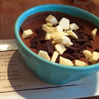 La Bicyclette - Chocolate Mousse! Delicious and big enough for 4 people. - French Near Me - Carmel, California La Bicyclette - Chocolate Mousse! Delicious and big enough for 4 people. - French Near Me - Carmel, California