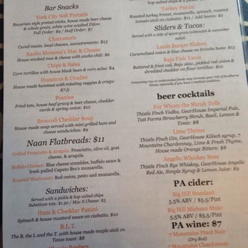 GearHouse Brewing - Food menu 3/30/2018 - Brewpubs Near Me - Chambersburg, Pennsylvania GearHouse Brewing - Food menu 3/30/2018 - Brewpubs Near Me - Chambersburg, Pennsylvania