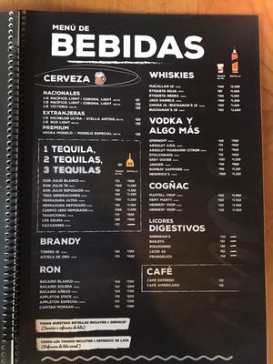 Menu photo 3 El Muchacho Alegre Tijuana, BCN Menu photo 3 El Muchacho Alegre Tijuana, BCN