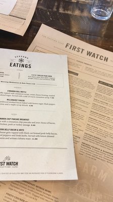 Menu photo 3 First Watch Fort Worth, TX
